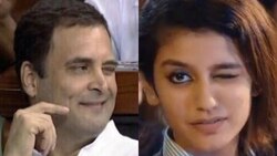 Rahul Gandhi or Priya Prakash Varrier? Twitter goes berserk after Congress President's wink in Lok Sabha