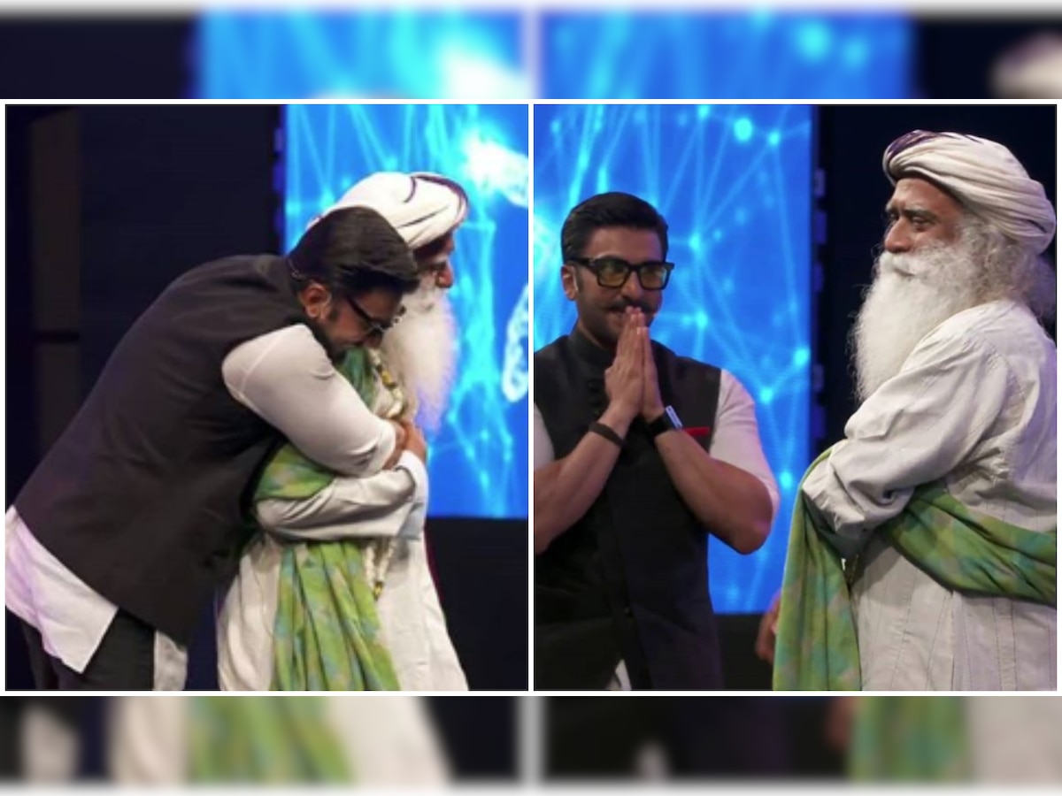 Ranveer Singh and Sadhguru's dance moves are the best you will ever see, watch