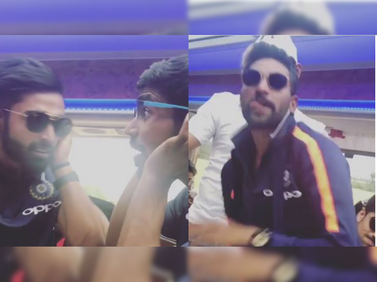 Watch: Indian cricketers dance to Zingaat song from Dhadak in England