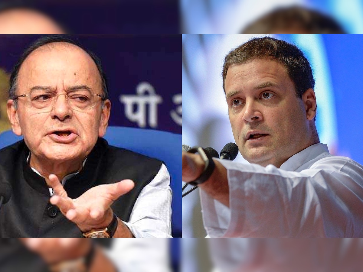 Rafale deal: Arun Jaitley accuses Congress of manufactuing fake controversy