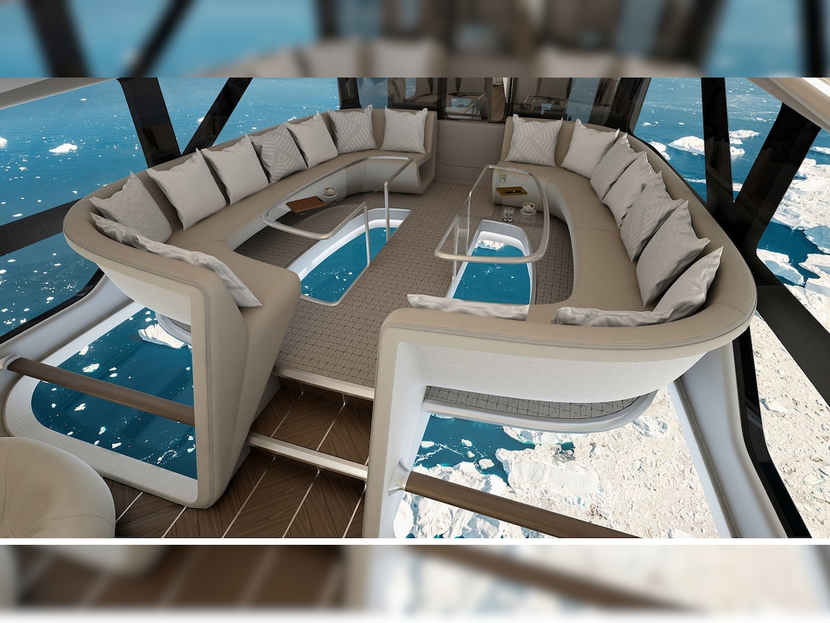 New aircraft design features glass-bottom floor and en-suite bedrooms