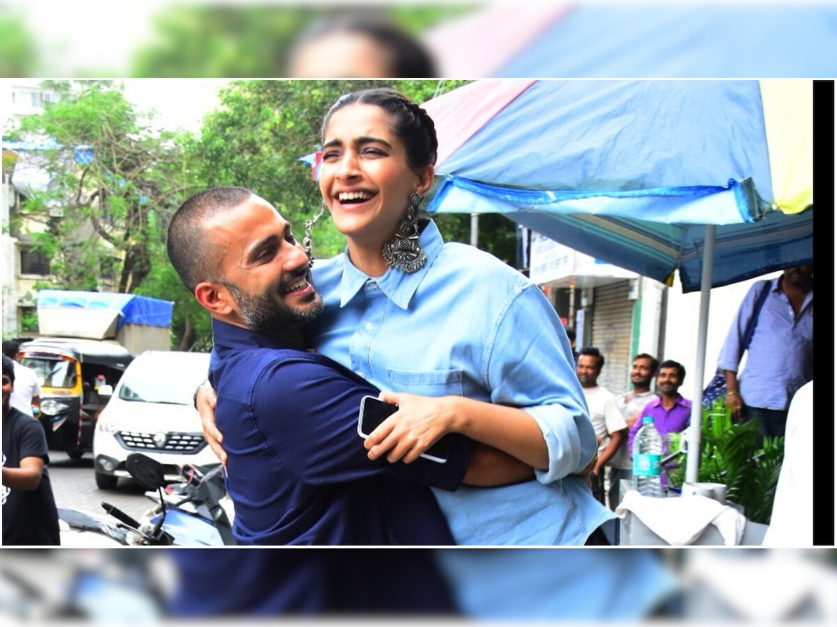 WATCH: Sonam Kapoor and Anand Ahuja's PDA is too cute for words