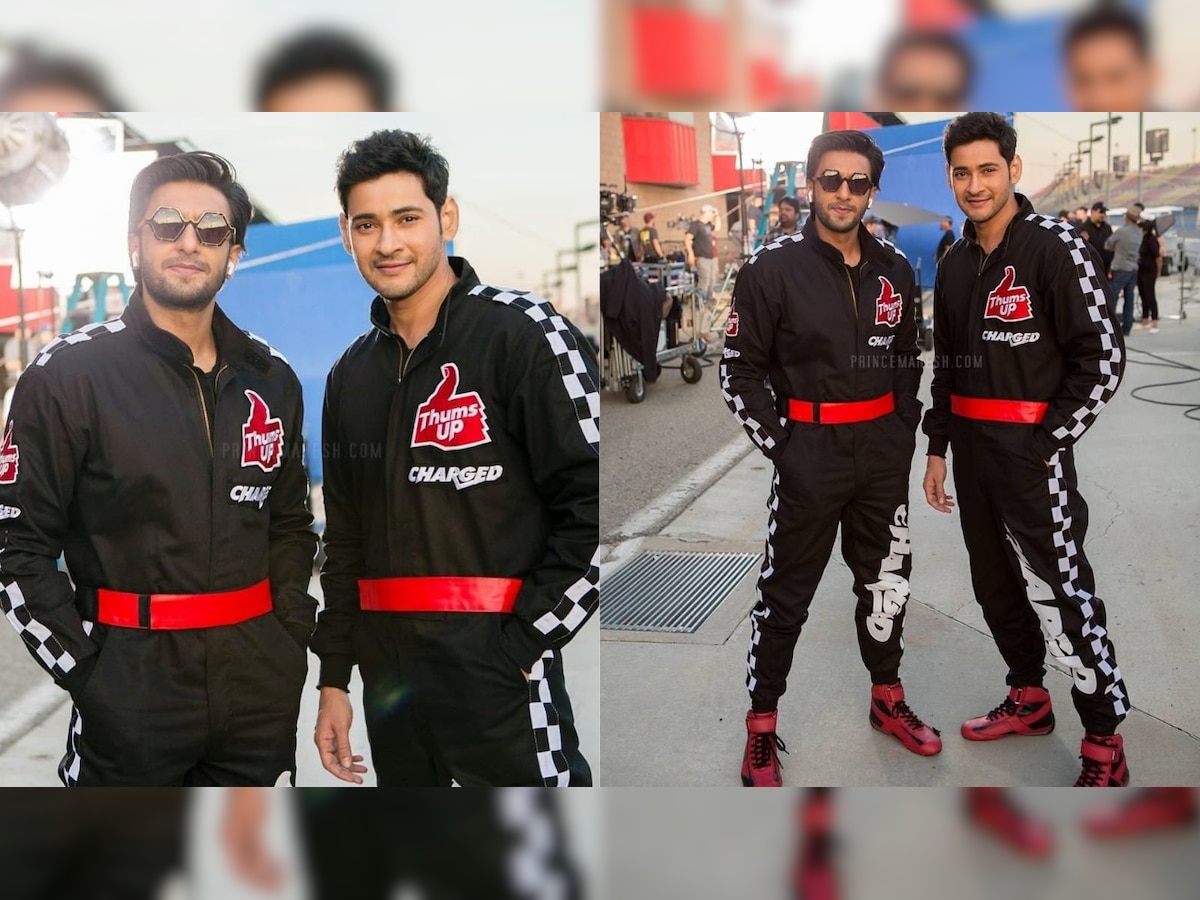 Ranveer Singh and Mahesh Babu shoot an action-packed commercial - First ...