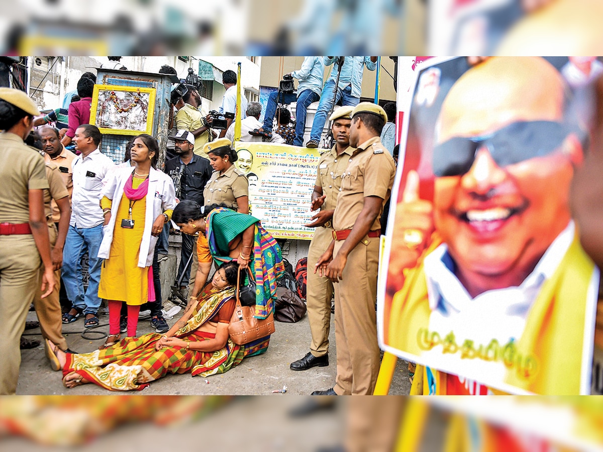 Do not follow superstitions for M Karunanidhi's recovery, supporters told