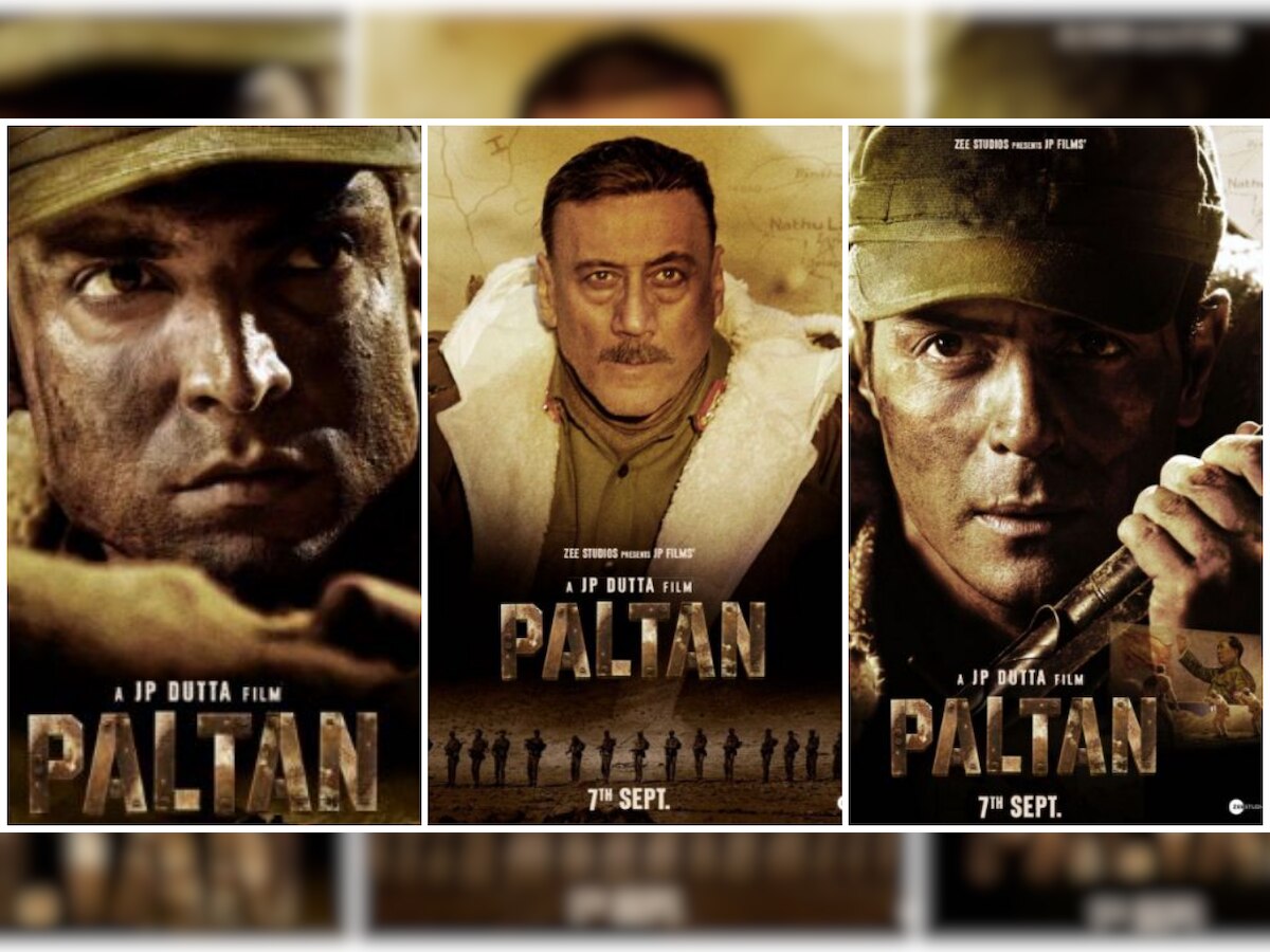 JP Dutta's 'Paltan': Jackie Shroff, Arjun Rampal, Gurmeet Choudhary look menacing in first look posters