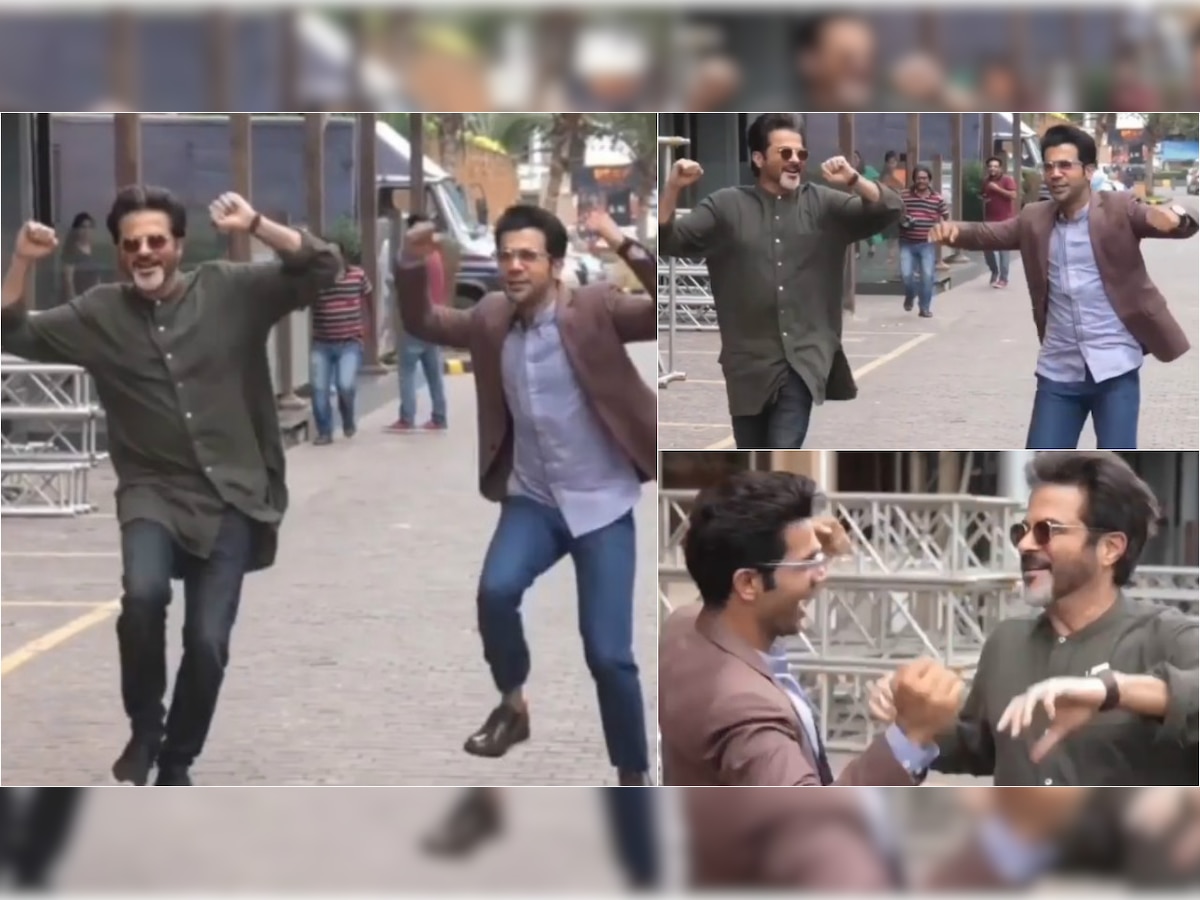 Viral Video: When 'Fanney Khan' stars Anil Kapoor and Rajkummar Rao broke into an impromptu dance on 'My Name is Lakhan'