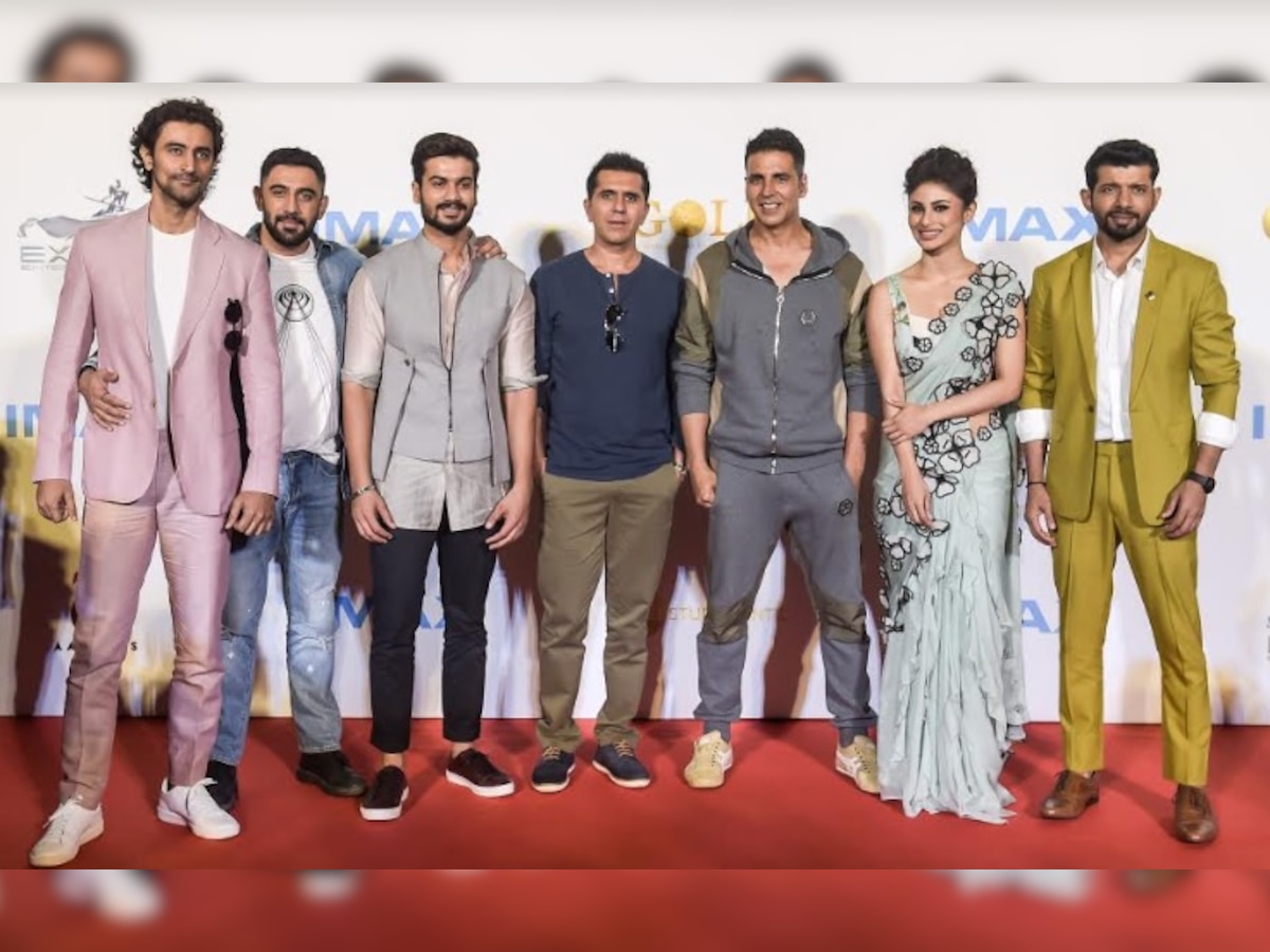 Here's all that happened at the new trailer launch of Akshay Kumar's 'Gold' 