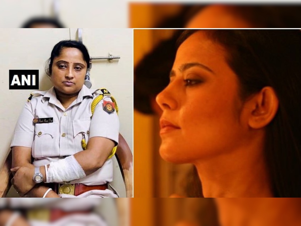 Watch: TMC MLA Mahua Moitra clashes with female constable from Assam Police at Silchar airport