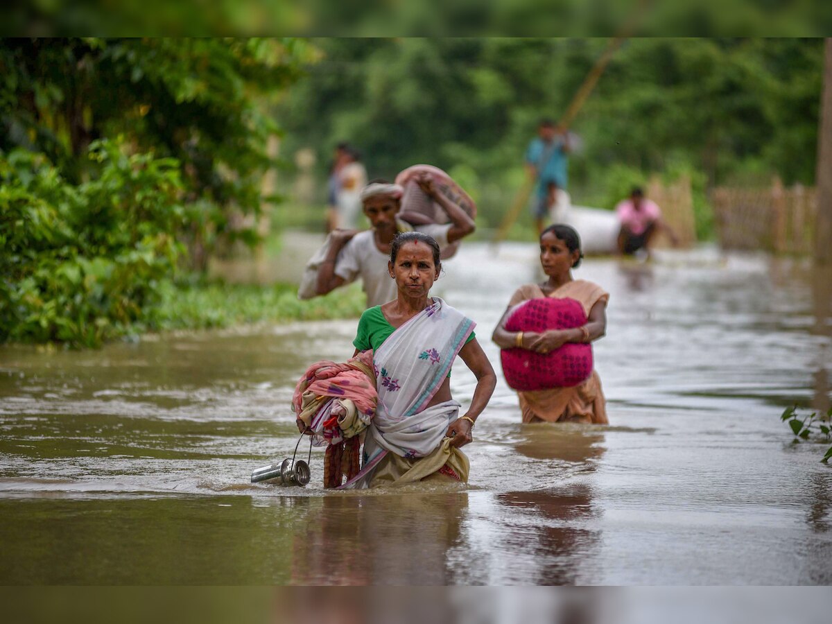 Assam Floods Death Toll Reaches 41 As Over 1 Lakh People Affected