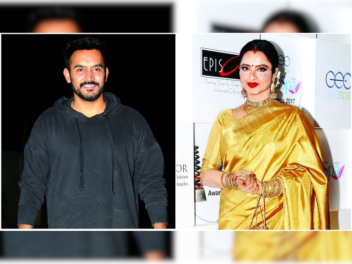 Shashank Khaitan’s fanboy moment with Rekha at 'Dhadak' screening