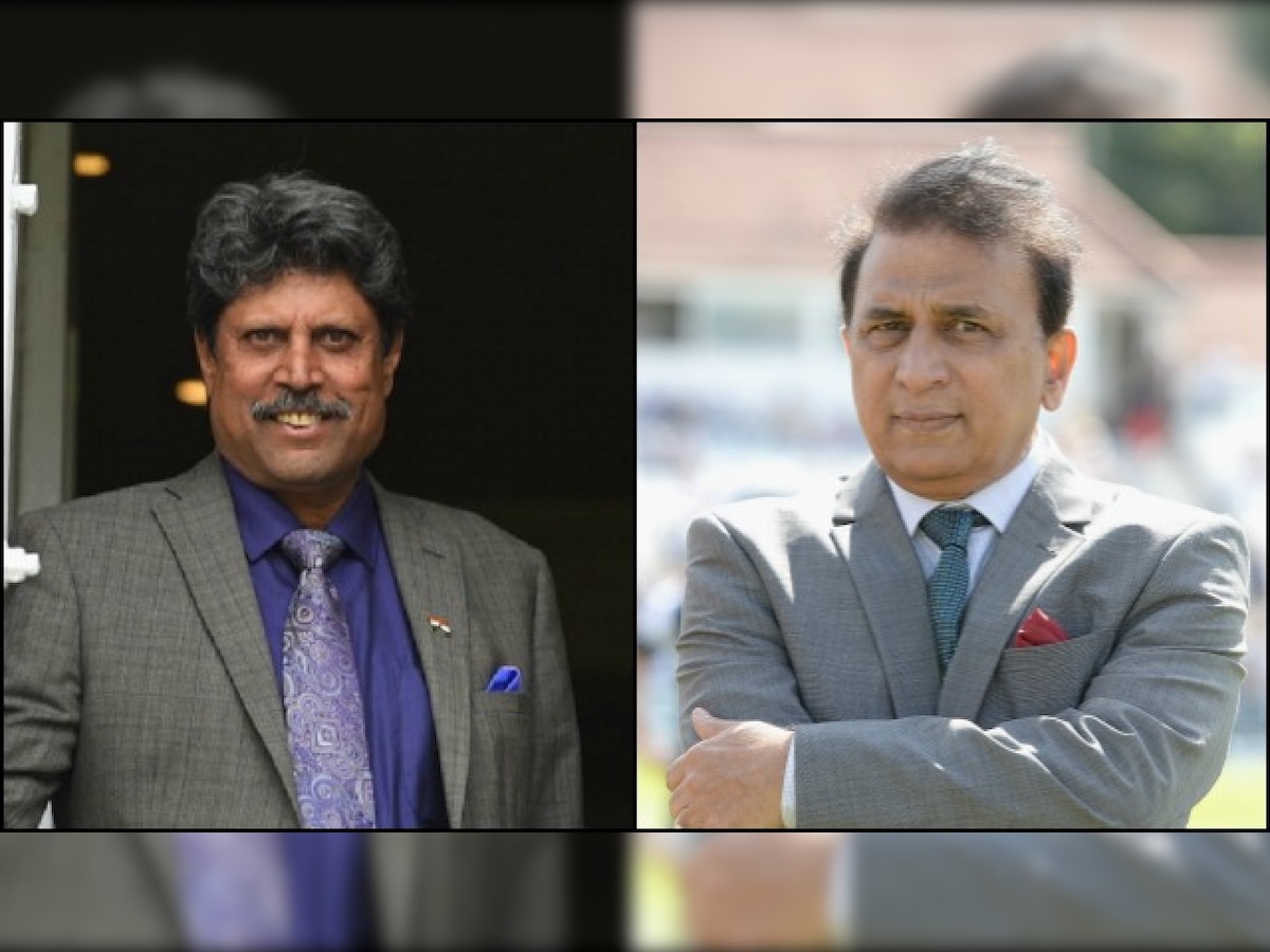 The only time Sunil Gavaskar said  'a few words in anger' to Kapil Dev