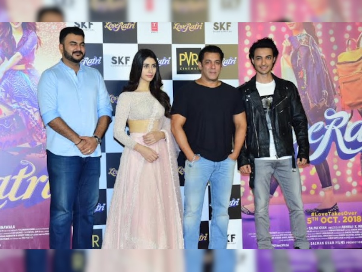 Aayush Sharma messaged Salman Khan on the first day of 'Loveratri' shoot, here's what happened next