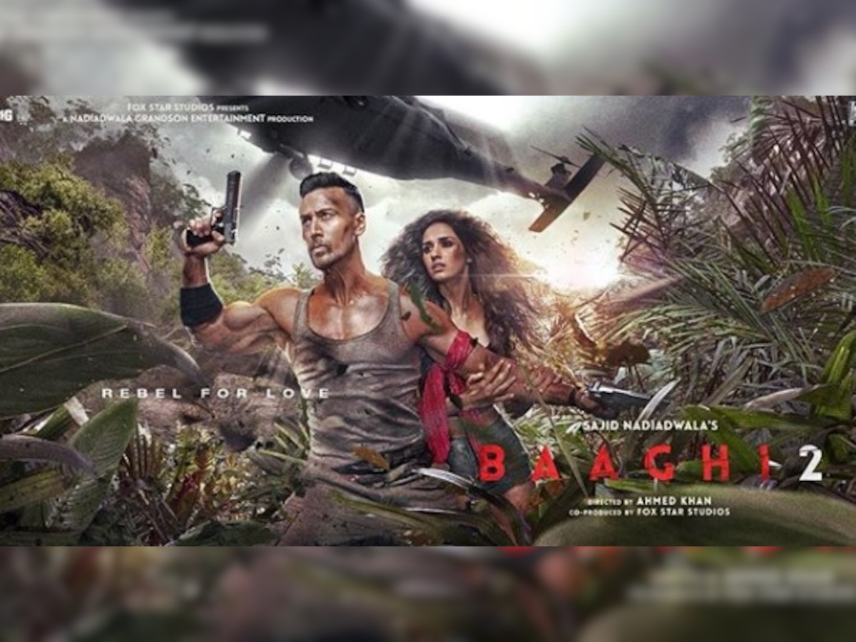 Check out this UNSEEN poster from Tiger Shroff and Disha Patani's 'Baaghi 2'