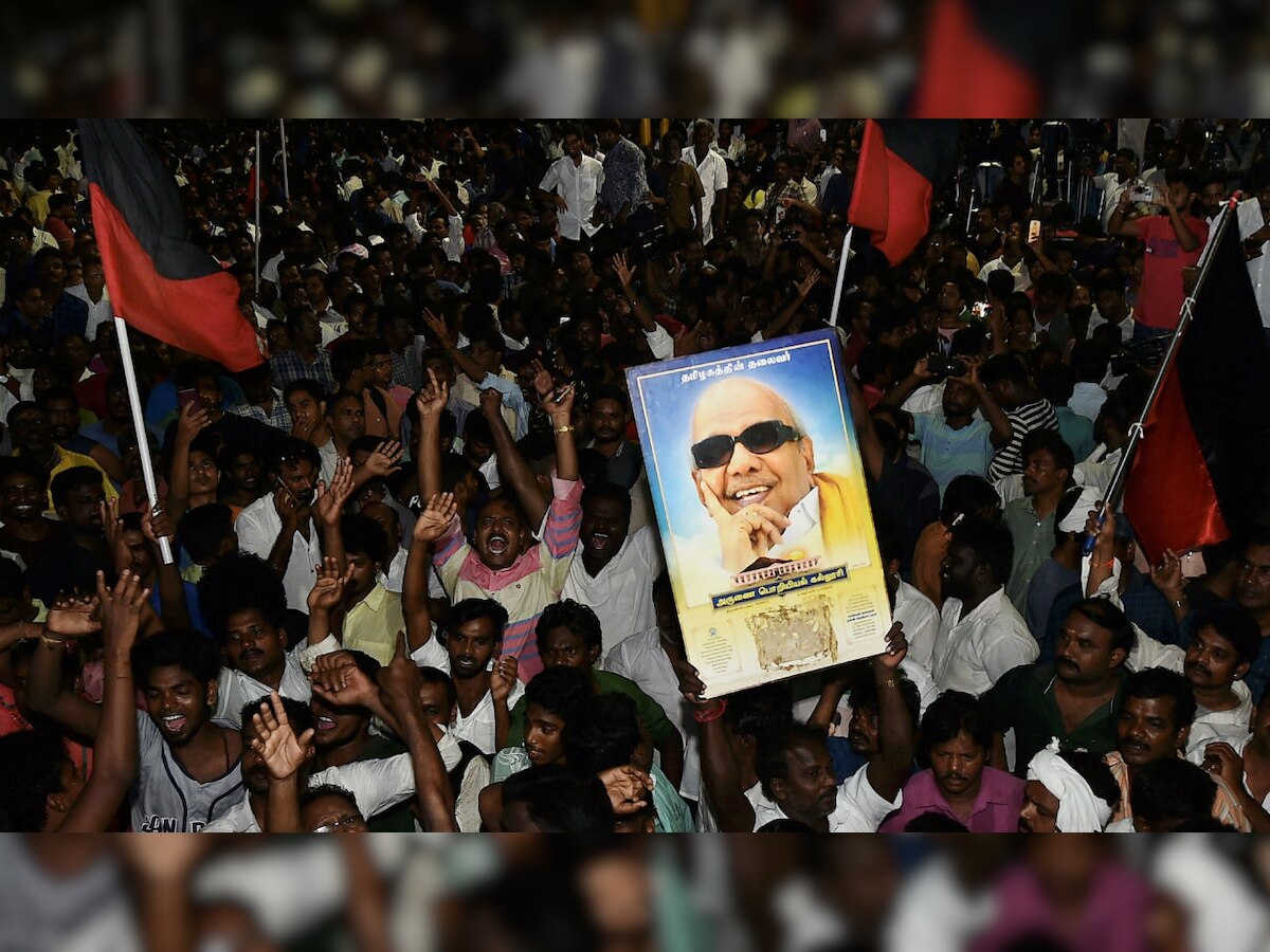 Karunanidhi 'extremely' critical, all TN police personnel asked to report 'immediately' for duty