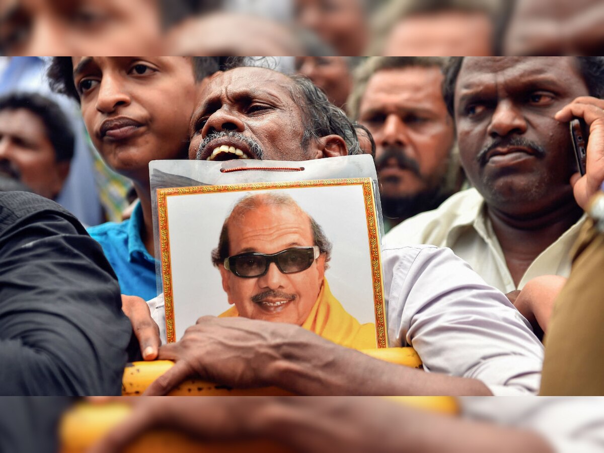 'Karunanidhi's demise big loss for Tamil Nadu,' CM Palaniswami pays tribute to Kalaignar