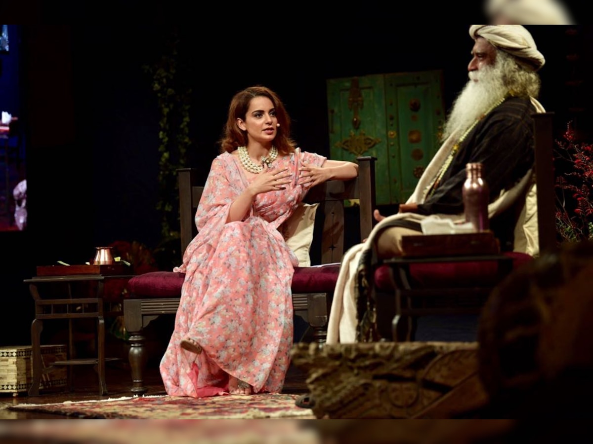 Watch: When Kangana Ranaut discussed cow saviours, illegal immigrants and liberals with Sadhguru