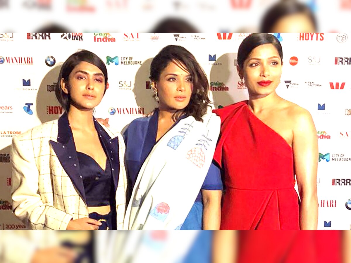 Richa Chadha Mrunal Thakur And Freida Pintos Love Sonia Wins Best