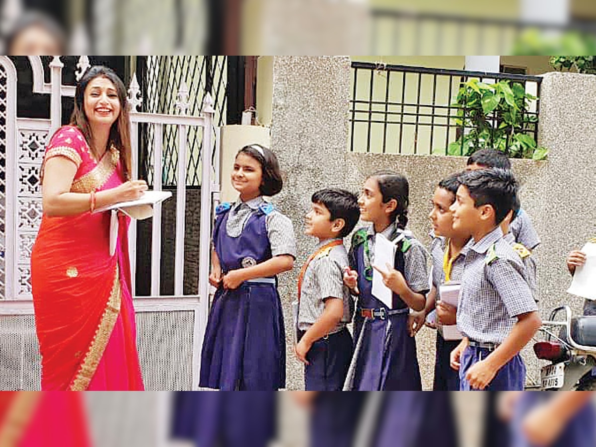 When Divyanka Tripathi Dahiya turned a school teacher