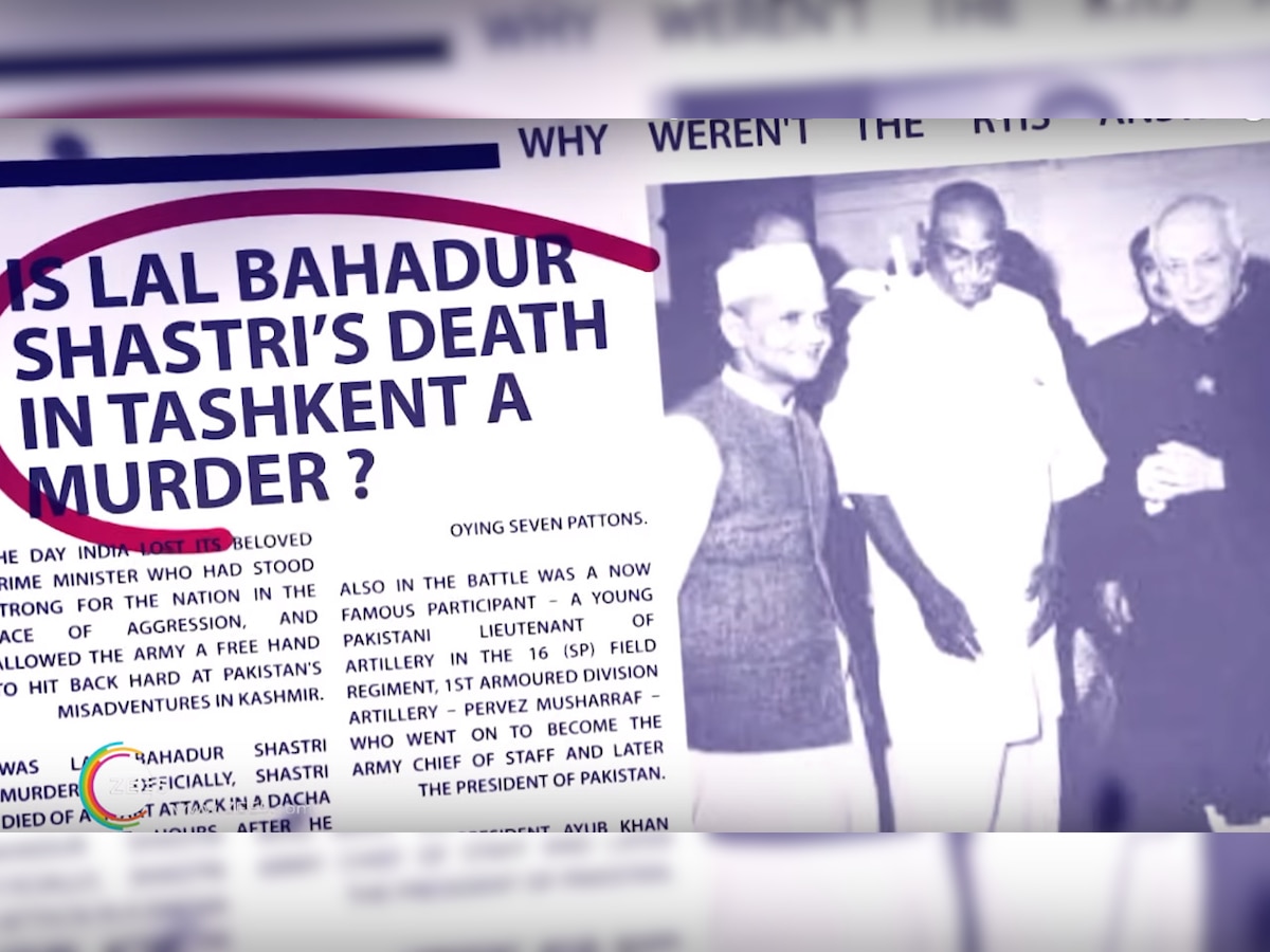 'Lal Bahadur Shastri's Death - An Unfinished Story' trailer for ZEE5 docu-drama looks into conspiracy over his demise