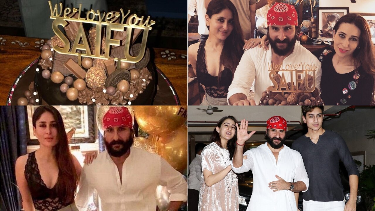 Saif Ali Khan's 48th Midnight Birthday bash