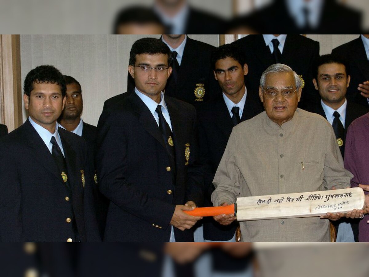 When Atal Bihari Vajpayee had 'message on a bat' for Indian cricket team before Pakistan tour