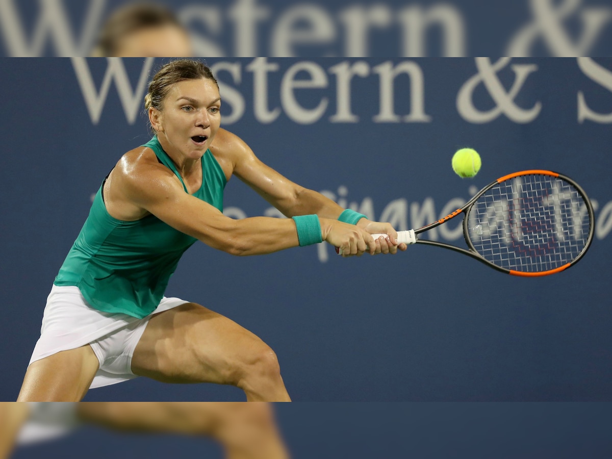 Cincinnati Open: World No.1 Simona Halep completes three-set win over Ajla Tomljanovic