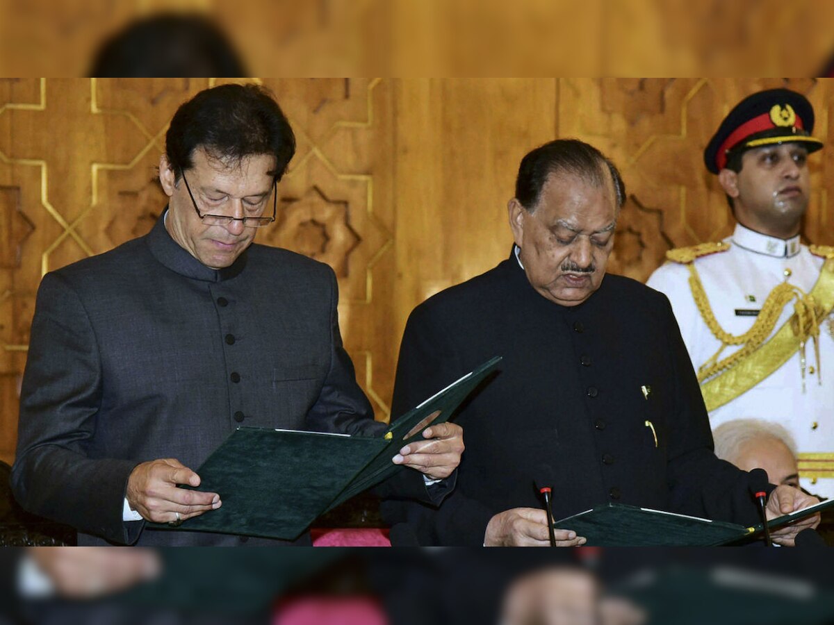 Former cricketer Imran Khan sworn-in as Pakistan's prime minister