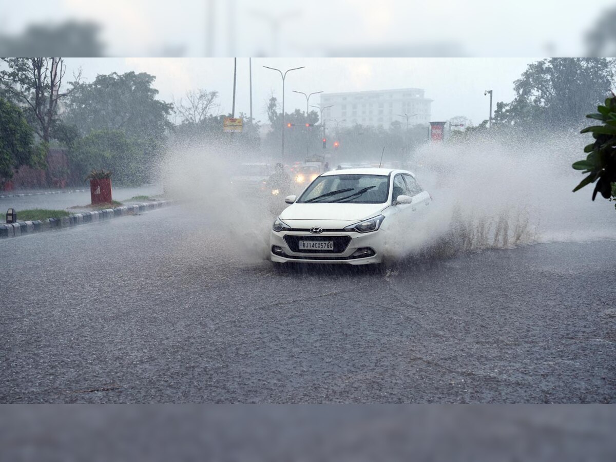 Heavy rains in many parts of Rajasthan on Saturday 