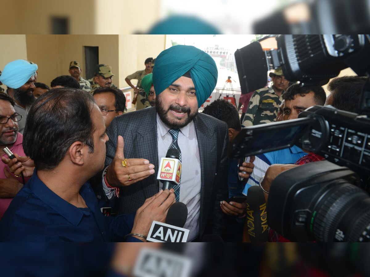 'What else I could do,' Navjot Singh Sidhu defends hugging Pakistan Army Chief General Bajwa