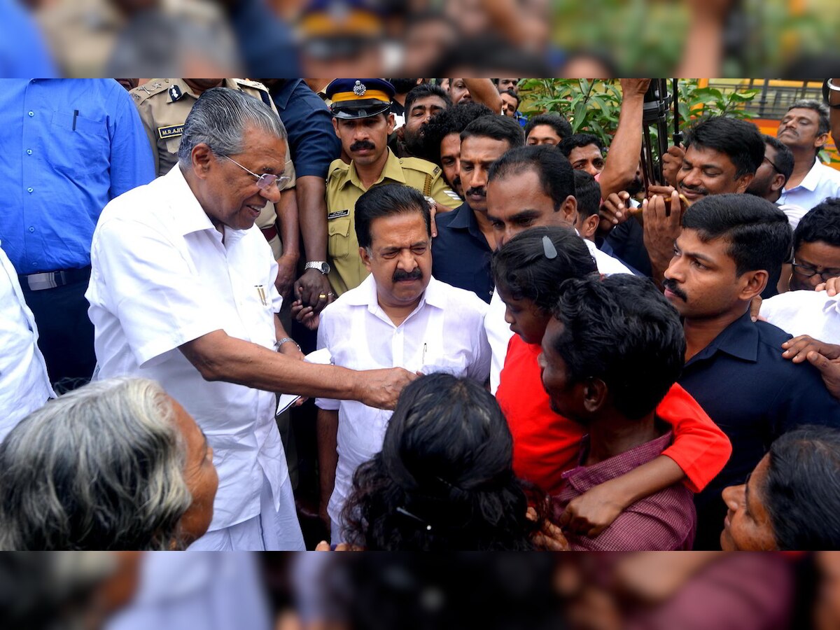 Kerala floods: CM P Vijayan promises to take action against online rumour mongers