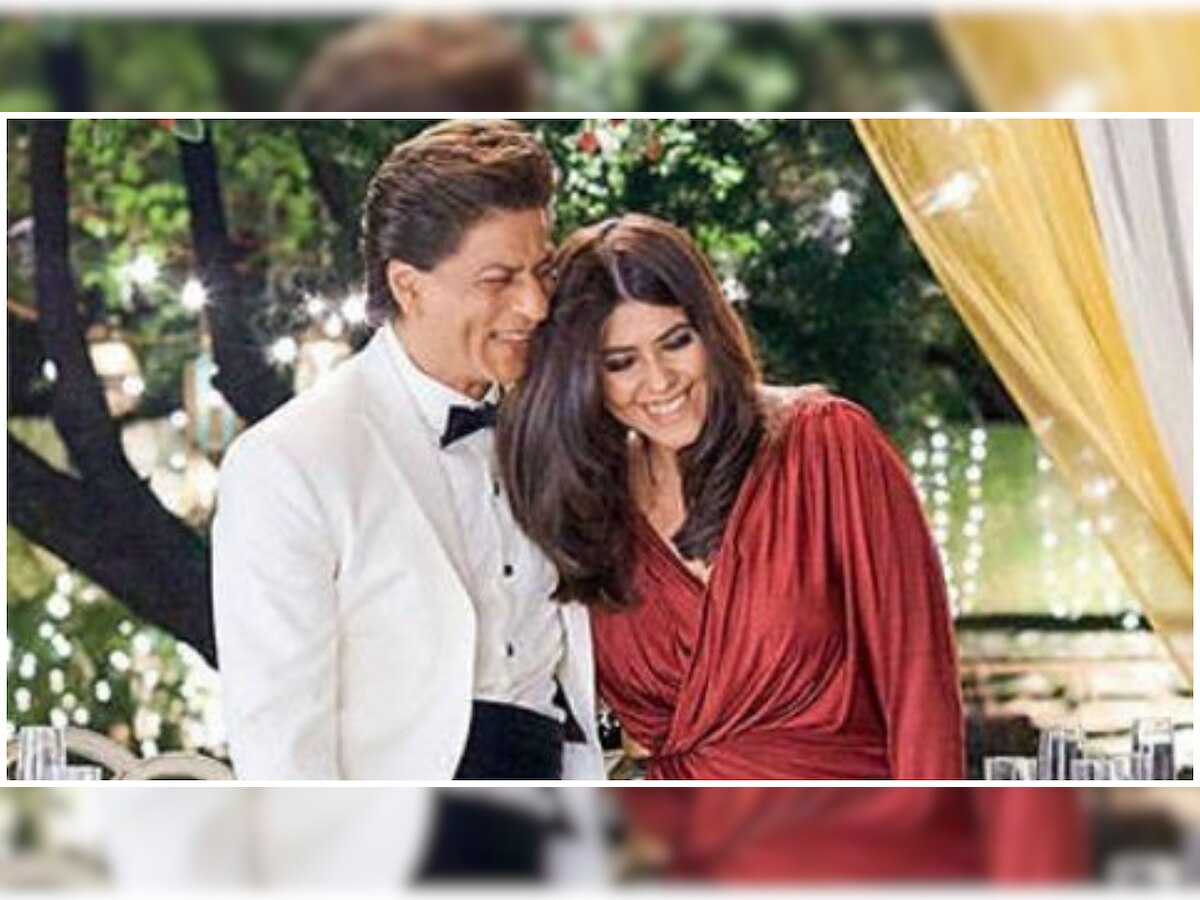 Watch: Ekta Kapoor confesses her love for Shah Rukh Khan in the most adorable way