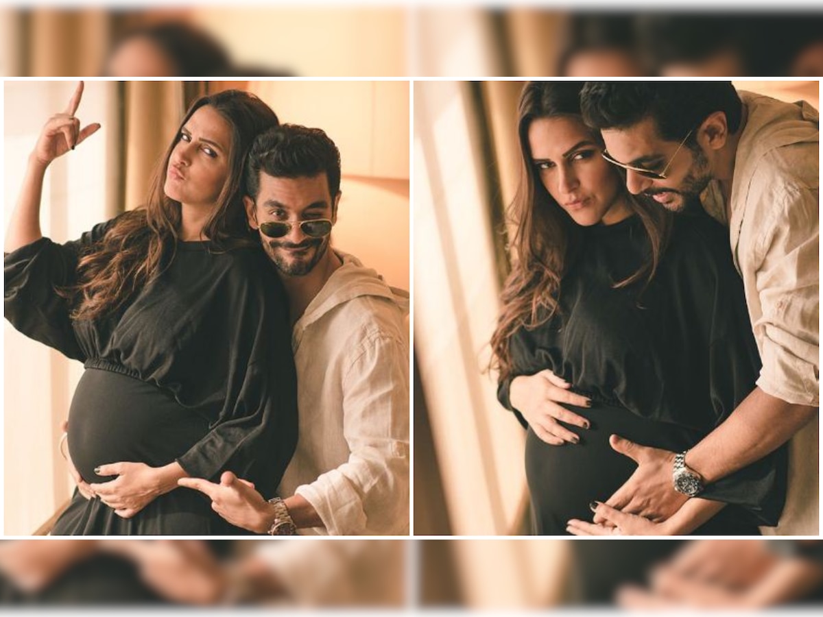 In Pics: Neha Dhupia, Angad Bedi FINALLY put an end to speculations, confirm that they are expecting their first child