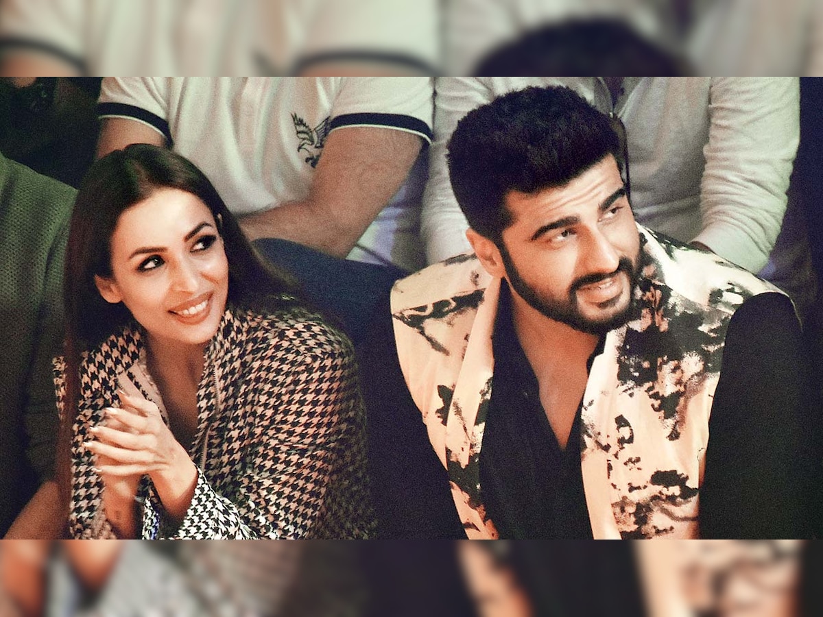 Malaika Arora and Arjun Kapoor create a flutter