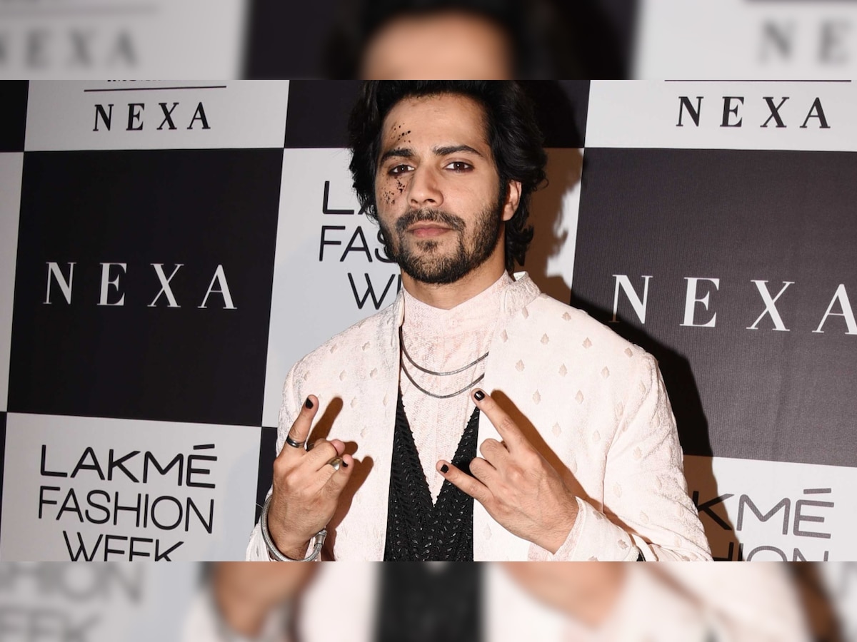 In Pics: Varun Dhawan wearing kohl, black nail-paint and an anklette is a gender-fluid dream come true