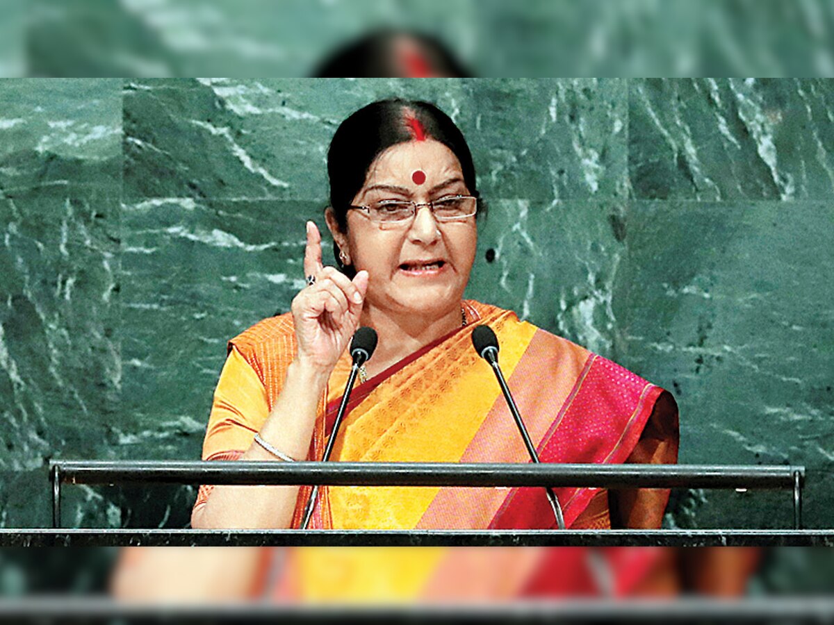 Sushma Swaraj may meet her Pakistani counterpart in UN General Assembly session next month