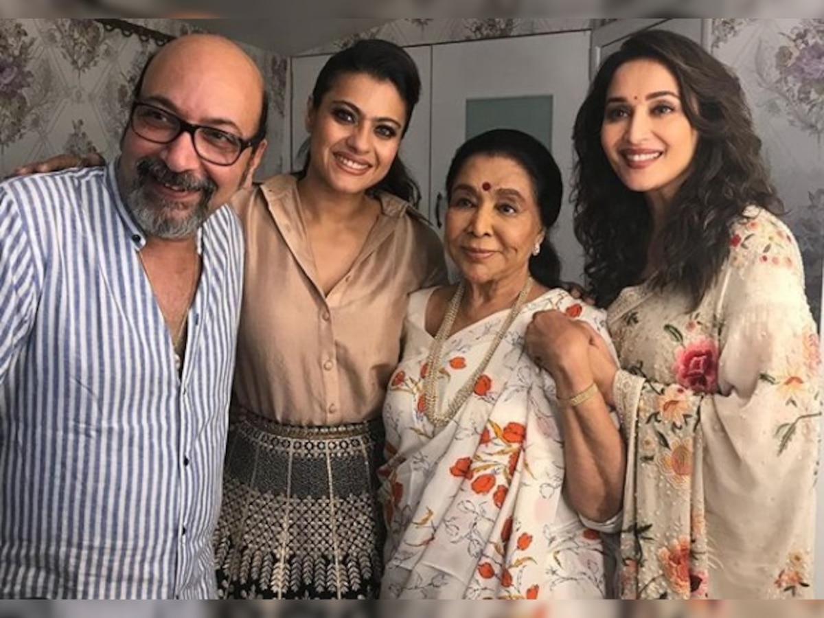 Kajol shares the frame with Madhuri Dixit Nene and Asha Bhosle, Check pic