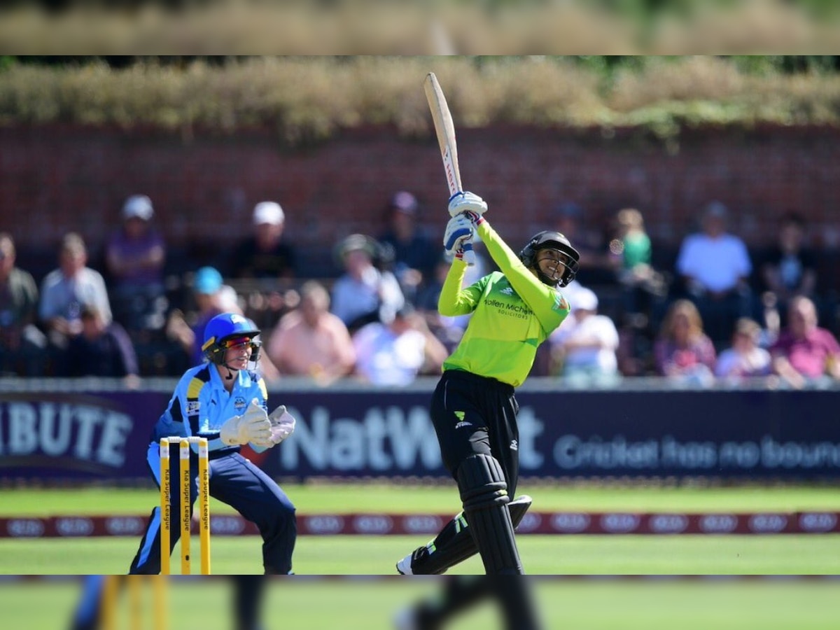 Indian cricketer Smriti Mandhana bags Player of the Tournament award in England’s Kia Super T20 League