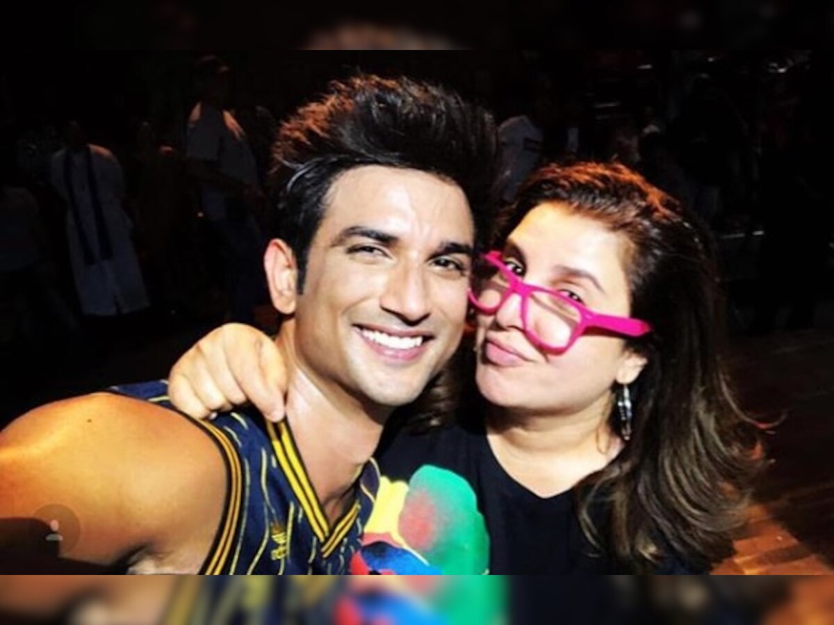 Kizie Aur Manny: Sushant Singh Rajput shoots for a song with Farah Khan