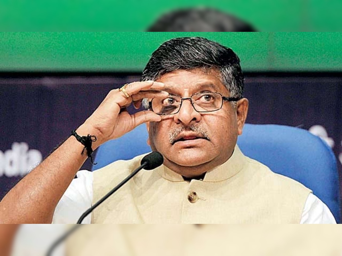 Ravi Shankar Prasad meets Google's Sundar Pichai; charts course for Digital India