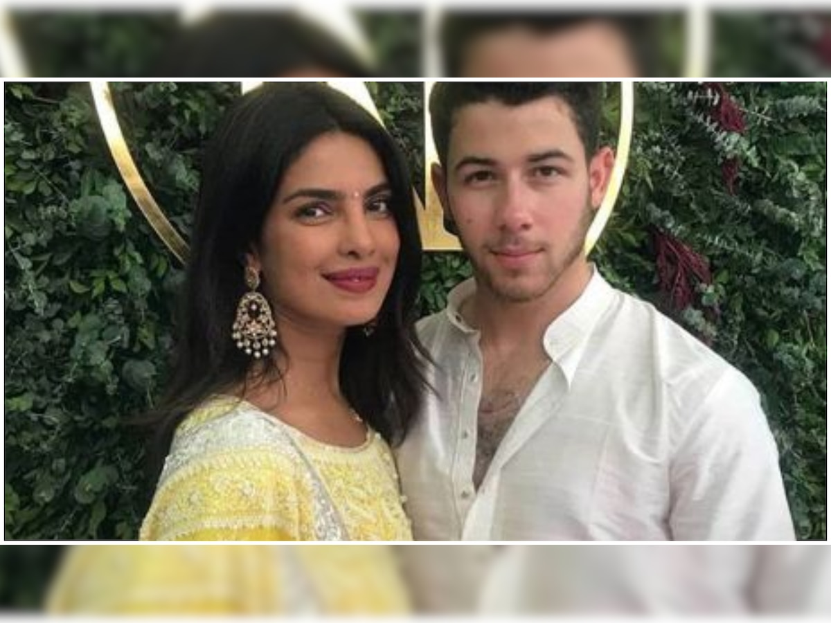 In Pic: Priyanka Chopra goes all out as she showers fiancé Nick Jonas with a kiss on Instagram