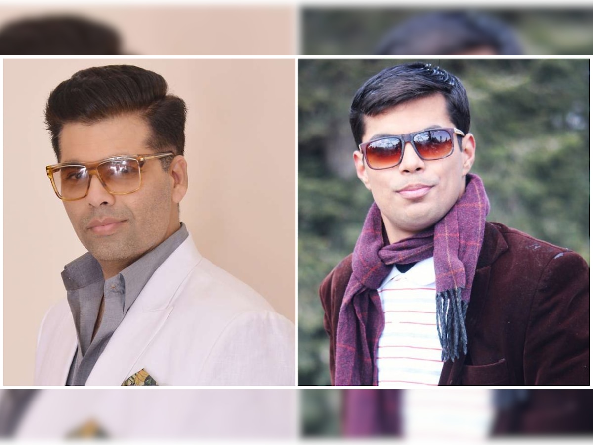 Karan Johar has a doppelganger and their interaction will leave you in splits