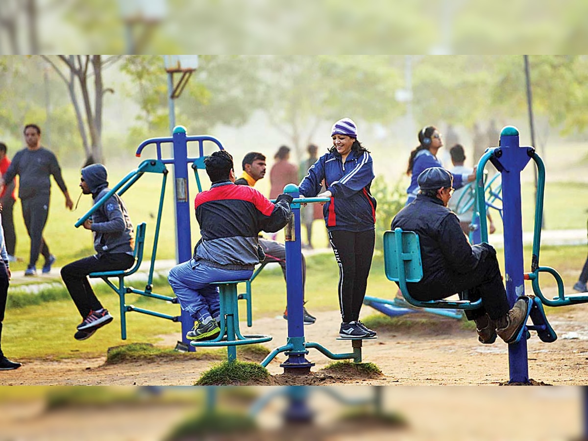 120 open-air gyms boost East Delhi youth