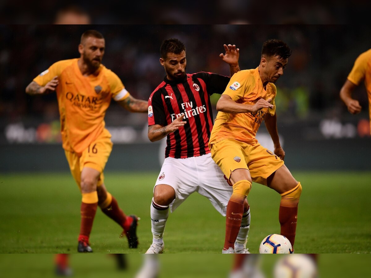 Serie A: Stoppage-time goal by substitute Patrick Cutrone gives AC Milan 2-1 win vs Roma