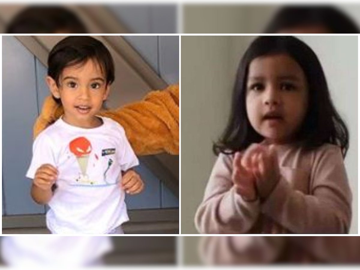 These pictures of Salman Khan’s nephew Ahil and MS Dhoni’s daughter Ziva will lighten your mood