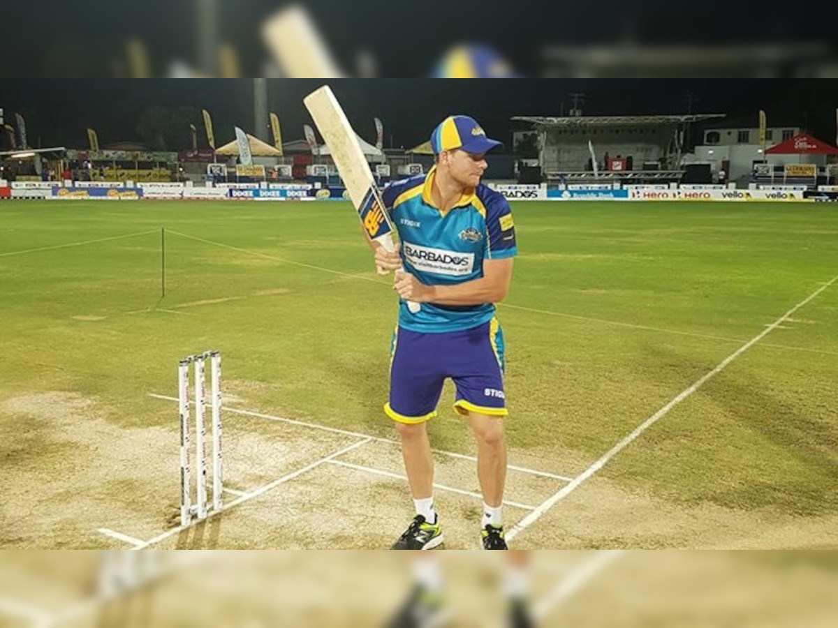 Banned Steve Smith's Caribbean Premier League campaign ends with abdominal strain