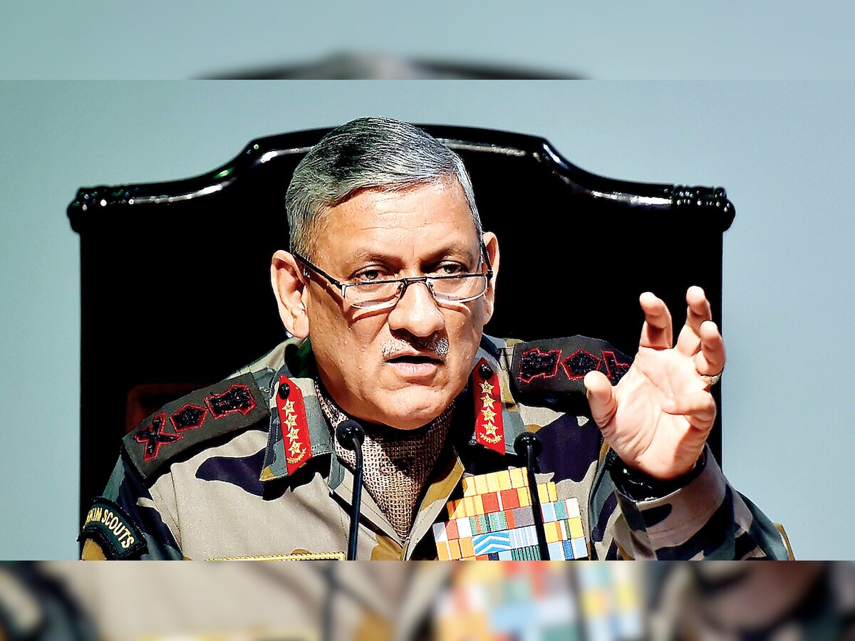 Moral turpitude, graft will be dealt with sternly: Army chief Bipin Rawat