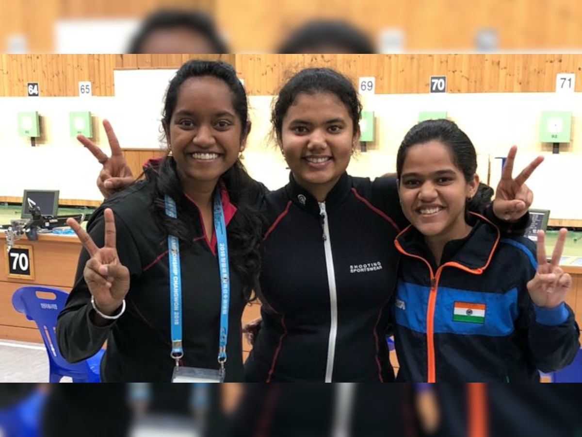 ISSF World Championship: Girls team smashes world record as Indian junior shooters win two more gold medals