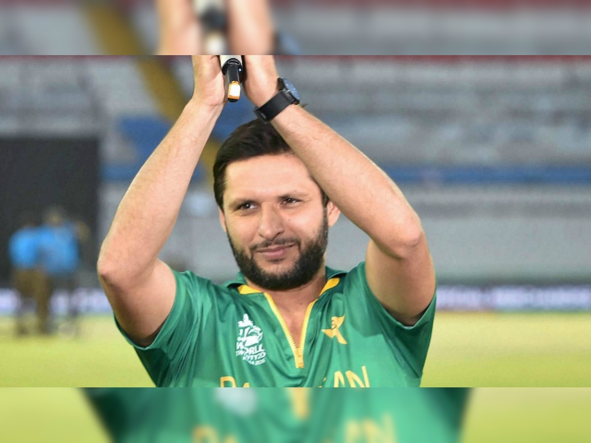 Shahid Afridi denies chewing 'tobacco' during Pakistan national event after video goes viral