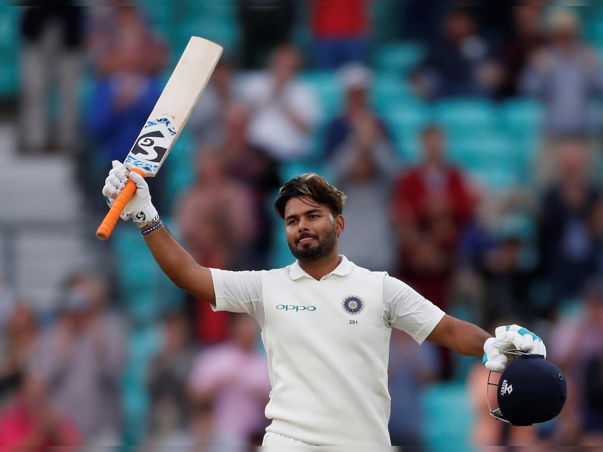 Rishabh Pant hits maiden Test hundred, breaks MS Dhoni's record