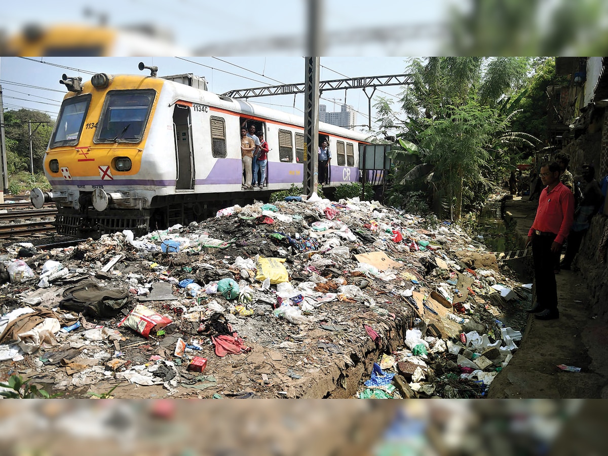 Central Railway, Western Railway together removed 1.8L cubic metre of garbage from tracks